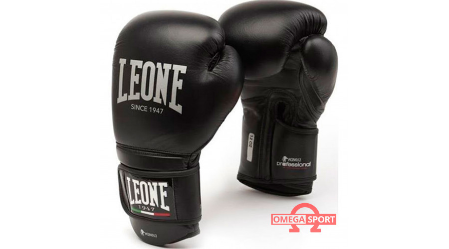 Боксерские перчатки 10 унц кожа Leone