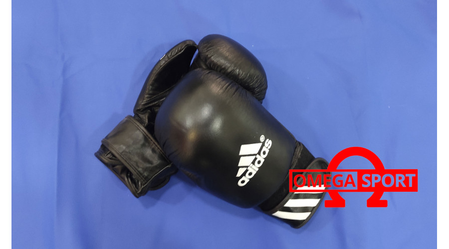 Боксерские перчатки Adidas  кожа 12oz