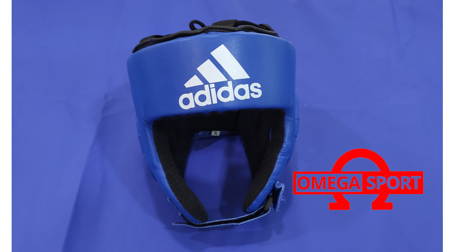 Боксерский шлем Adidas кожа 