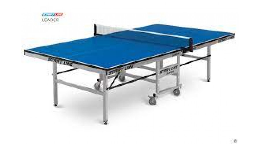 Теннисный стол Leader - подходит для игры в помещении, идеален для тренировок и соревнований